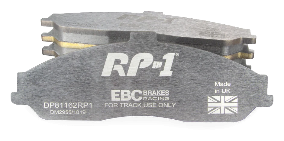 DP81162RP1 Sportowe klocki hamulcowe RP-1 Racing EBC Brakes AC MK VI Cadillac XLR Chevrolet Corvette C5 Corvette C5 Z06 Corvette C6 Corvette C6 Z51 Opel Monaro Pontiac GTO VAUXHALL Monaro Ca