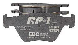 DP81552RP1 Sportowe klocki hamulcowe RP-1 Racing EBC Brakes BMW 3 Series E46 330 3 Series X 4WD E46 330 5 Series X 4WD E34 525 5 Series E39 520 5 Series E39 523 5 Series E39 525 5 Series E39