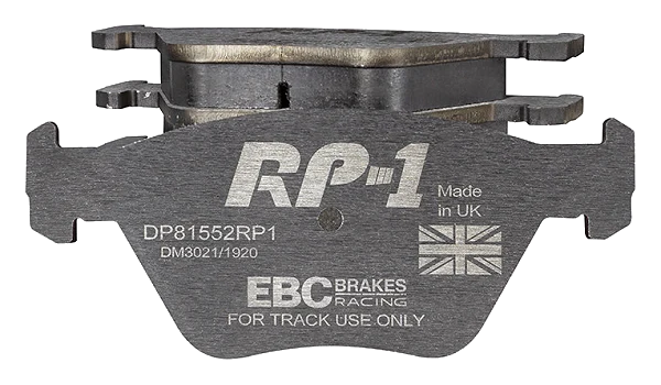 DP81552RP1 Sportowe klocki hamulcowe RP-1 Racing EBC Brakes BMW 3 Series E46 330 3 Series X 4WD E46 330 5 Series X 4WD E34 525 5 Series E39 520 5 Series E39 523 5 Series E39 525 5 Series E39