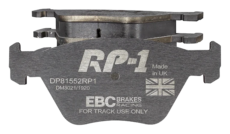 DP81552RP1 Sportowe klocki hamulcowe RP-1 Racing EBC Brakes BMW 3 Series E46 330 3 Series X 4WD E46 330 5 Series X 4WD E34 525 5 Series E39 520 5 Series E39 523 5 Series E39 525 5 Series E39