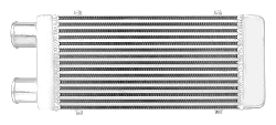 Intercooler 450x180x65mm jednostronny FMIC.EU