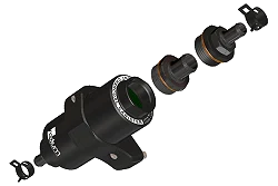 Fuel Vent Charcoal Canister for 1/2in Hose Radium Engineering