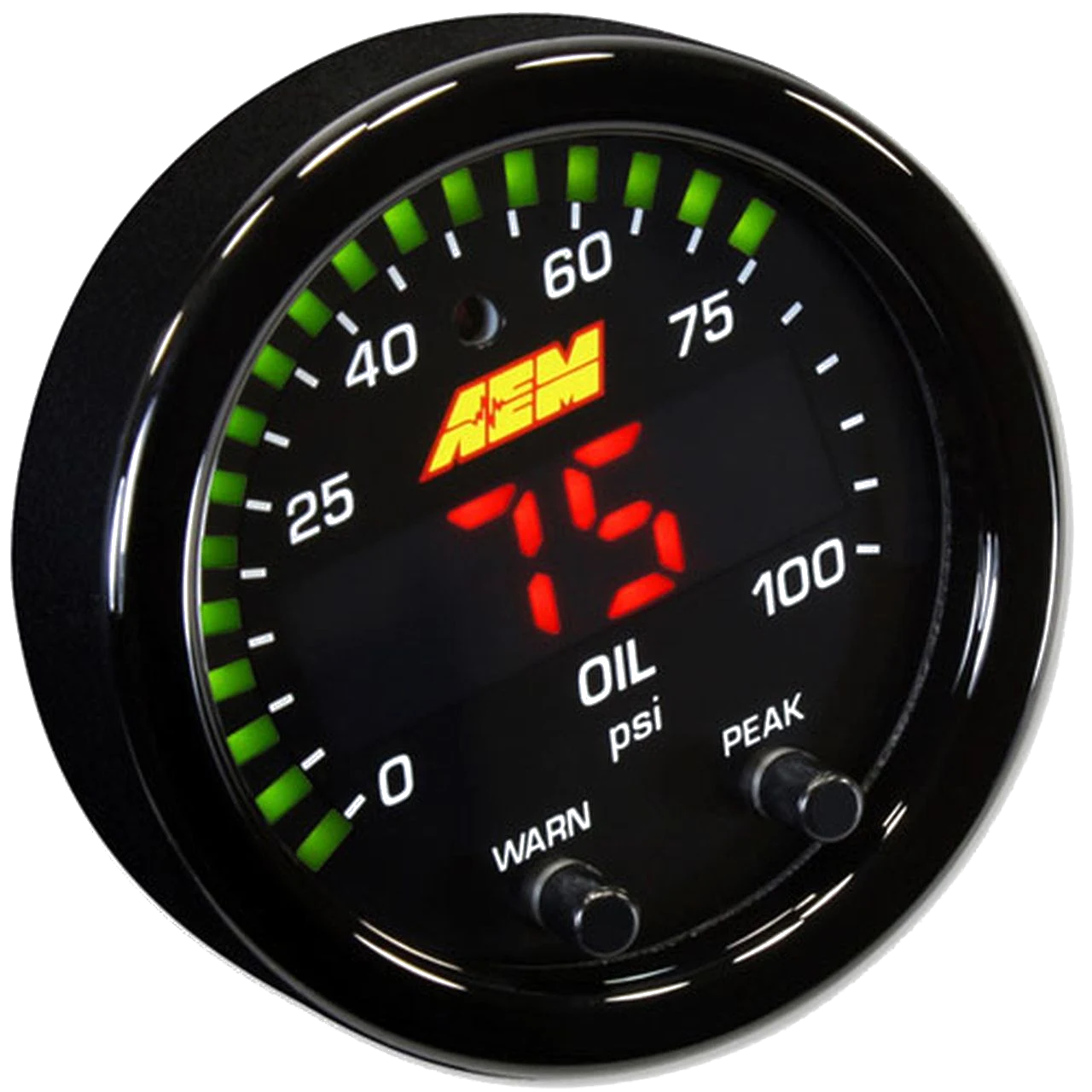 Wskaźnik AEM X-Series Gauge ciśnienie oleju/paliwa AEM 30-0301