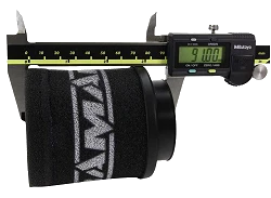Uniwersalny filtr powietrza Ramair MR-006 do motocykli 48mm
