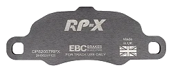 DP82057RPX Sportowe klocki hamulcowe RP-X Racing EBC Brakes Porsche 911 991 Boxster 981 Boxster Spyder 981 Boxster 718 Cayman 981 Cayman 718 Porsche 911 997 911 991 Boxster Boxster S Boxster