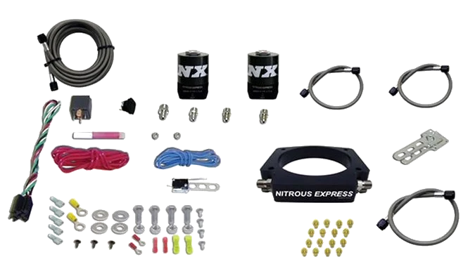 LS 90mm Plate System without Bottle for GM Vehicles Nitrous Express NX 20934-00