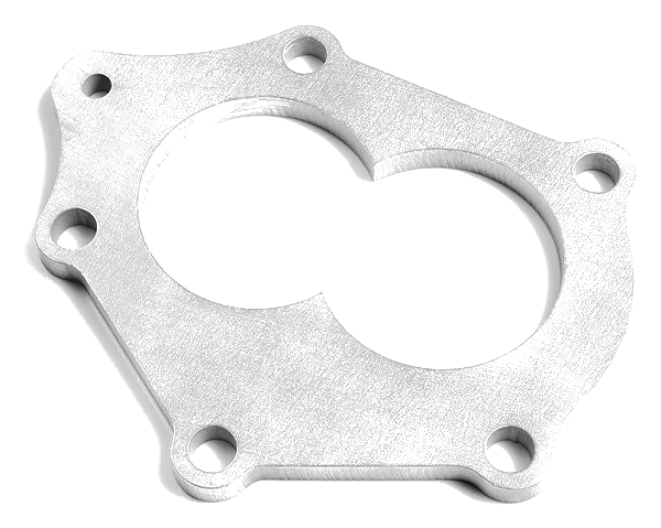 Flansza wydechowa turbo / downpipe nierdzewna MITSUBISHI Lancer Evo X 2.0T