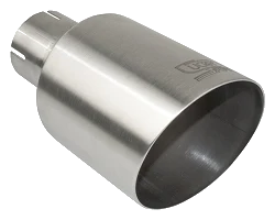 Uniwersalna końcówka tłumika okrągła 100mm długość 120mm średnica montażowa 55mm - NS1-101*/55