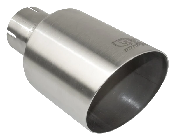 Uniwersalna końcówka tłumika okrągła 100mm długość 120mm średnica montażowa 65mm - NS1-101*/65