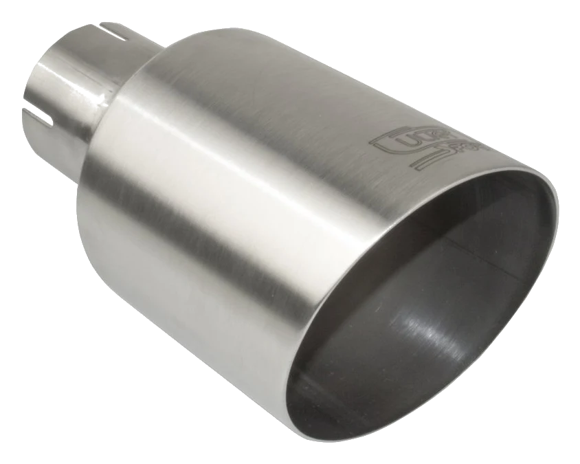 Uniwersalna końcówka tłumika okrągła 100mm długość 120mm średnica montażowa 55mm - NS1-101*/55