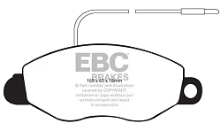 DP1570 Klocki hamulcowe ULTIMAX2 EBC Brakes Nissan COMMERCIAL Cabstar E Cabstar E E120