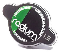 Radiator Cap Type-A 1.5 Bar Radium Engineering Black