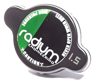 Radiator Cap Type-A 1.5 Bar Radium Engineering Black