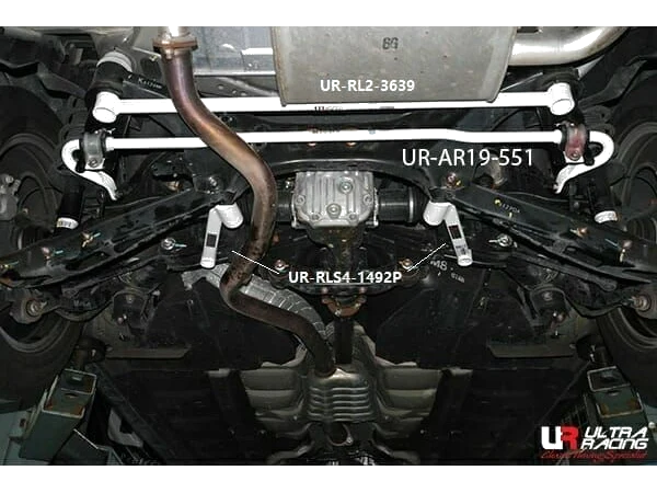 Rozpórka tylna dolna (Rear Lower Bar) (3639) Ultra Racing Subaru Exiga 2.0T 4WD 08-18
