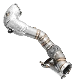 Downpipe AUDI RS3 8Y 2.5 TFSI with heat shield with Silencer - PROM.RS3/8Y/S-1