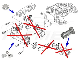 Zamiennik zaworu EGR BMW z silnikami 2.0 2.5 3.0 D M47 M57 - F_EGR_08/ZUCH