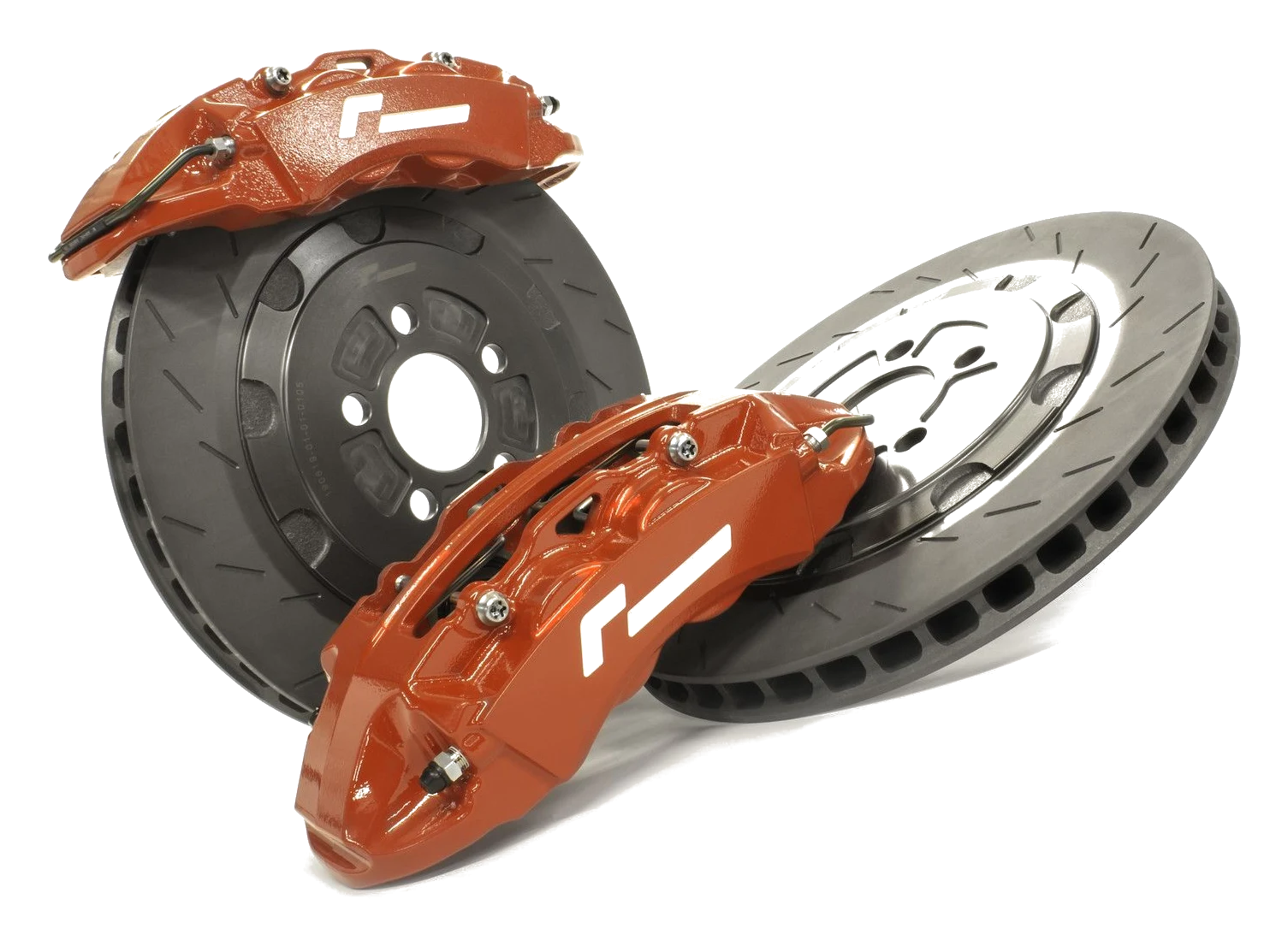 RacingLine Stage 2 Evo Big Brake Kit 345mm 4 Pot MQB MQB evo Red