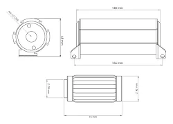 Nuke Performance Filtr Paliwa 10 Mikronów AN-10 - Celulozowy Wkład