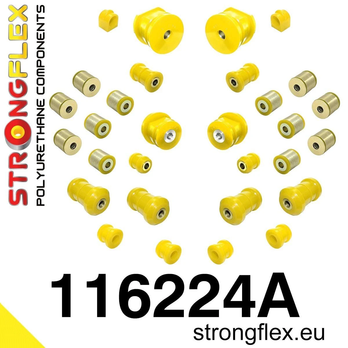 116224A: Kompletny zestaw zawieszenia SPORT Mercedes R129
