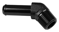 Łącznik 45' 1/2 NPT na króciec 5/8" Czarny