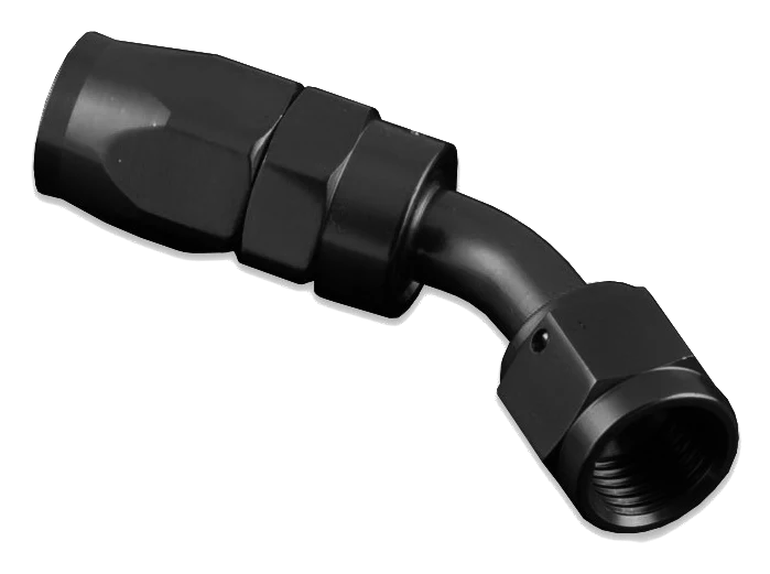 Końcówka Swivel FMIC.EU AN4 45' Viton czarna