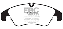 DP52022NDX Klocki hamulcowe BLUESTUFF NDX EBC Brakes Audi A6 C7/4G A6 allroad quattro C7 A6 quattro C7/4G A6 quattro Avant C7/4G A7 4G8 A7 quattro 4G8 Q5 8R Q5 quattro 8R