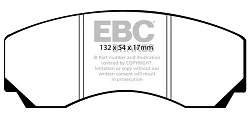 DP4031R Klocki hamulcowe YELLOWSTUFF EBC Brakes