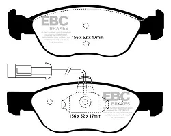 DP41060/2R Klocki hamulcowe YELLOWSTUFF EBC Brakes Alfa Romeo 145 146 - DP41060/2R