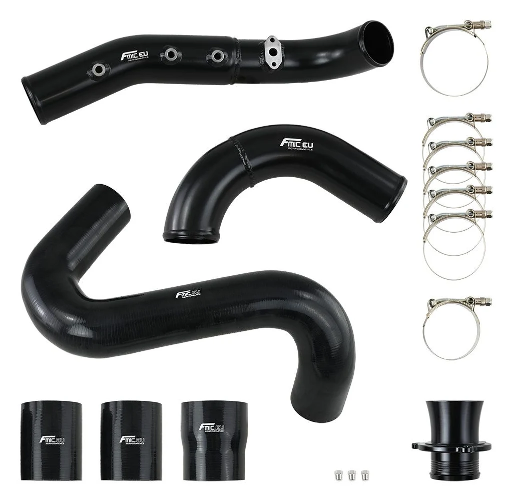 Zestaw Orurowania Intercoolera Dolotu Turbo Charge Pipe FMIC.EU do Audi A4 B9 A5 F5 2.0 TFSI - Black