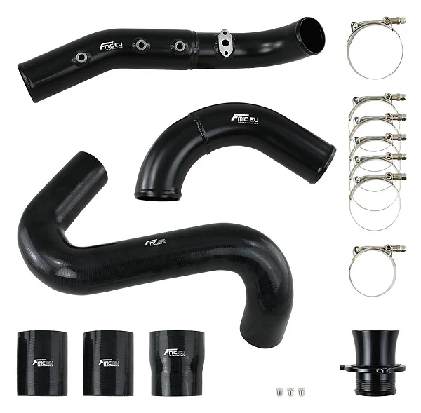 Zestaw Orurowania Intercoolera Dolotu Turbo Charge Pipe FMIC.EU do Audi A4 B9 A5 F5 2.0 TFSI - Black