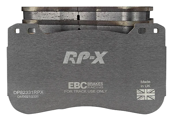DP82331RPX Sportowe klocki hamulcowe RP-X Racing EBC Brakes BMW M5 F90 M5 Competition F90 M8 Coupe F92 M8 Competition Coupe F92 M8 Convertible F91 M8 Competition Convertible F91 M8 Gran Coup