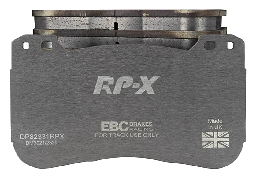 DP82331RPX Sportowe klocki hamulcowe RP-X Racing EBC Brakes BMW M5 F90 M5 Competition F90 M8 Coupe F92 M8 Competition Coupe F92 M8 Convertible F91 M8 Competition Convertible F91 M8 Gran Coup