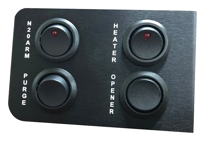 Custom Switch Panel for Chevrolet Camaro 4th Gen 1998-2002 Nitrous Express NX C15774