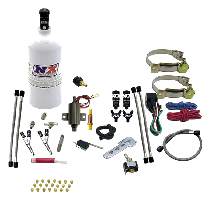 Two Cylinder SSV System with 2.5Lb Bottle Nitrous Express NX 60002BP