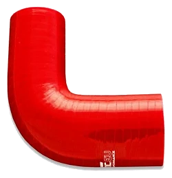 Silikonowe kolanko redukcyjne 90' 80/102mm Czerwony - 009080/102-R