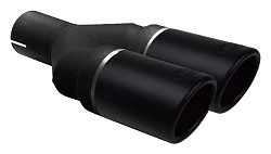 Uniwersalna końcówka tłumika okrągła 90mm długość 220mm średnica montażowa 55mm - NBL2-90RS*/55