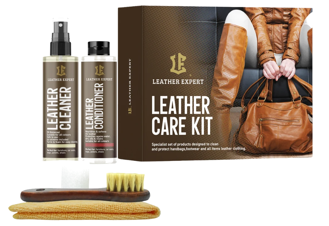 Leather Expert Handbag Care Kit zestaw do czyszczenia i pielęgnacji skórzanych torebek 2x100ml