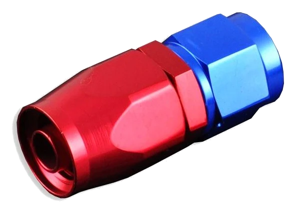 Końcówka prosta AN10 Swivel Czerwony
