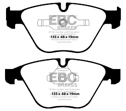 DP42006R Klocki hamulcowe YELLOWSTUFF EBC Brakes BMW 3 Series E90 325 3 Series E90 330 3 Series E90 335 3 Series X 4WD E90 330 3 Series X 4WD E90 335 3 Series xDrive E90 330 3 Series xDrive