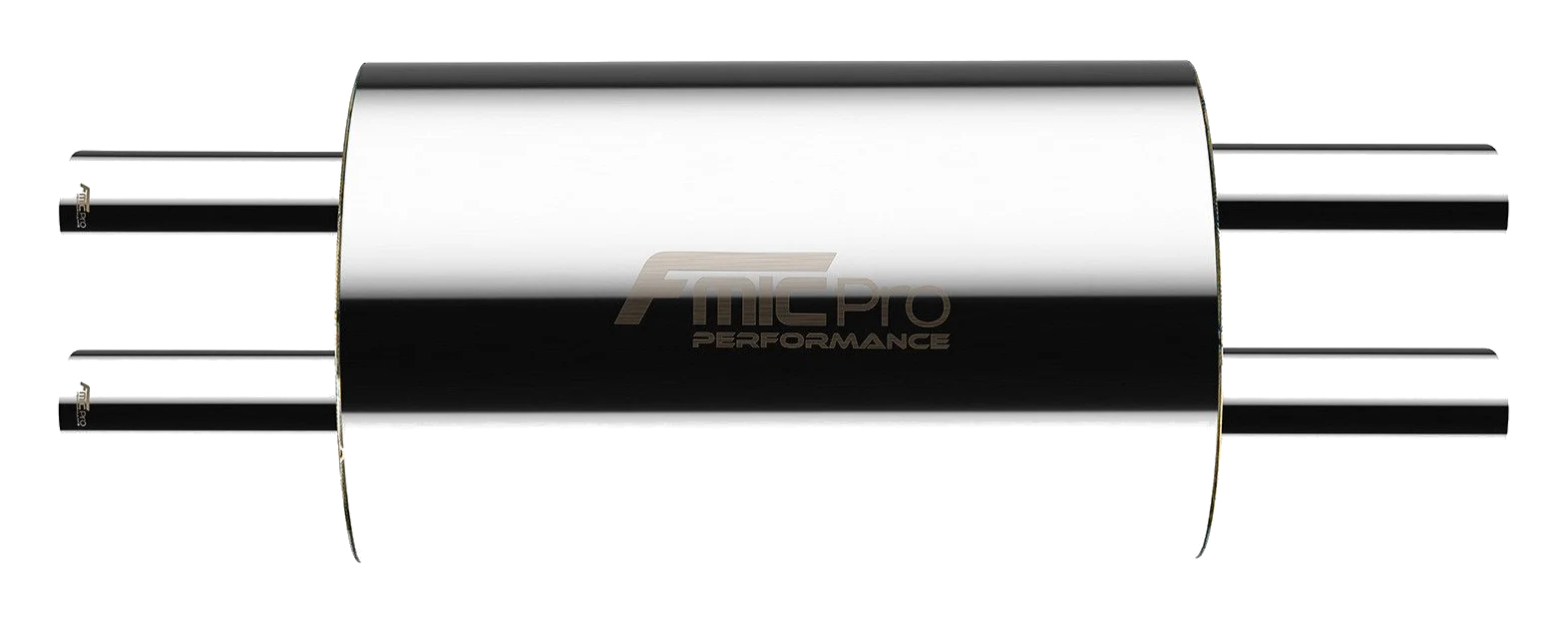 Tłumik przelotowy owalny FMIC.Pro 425mm 57/57mm