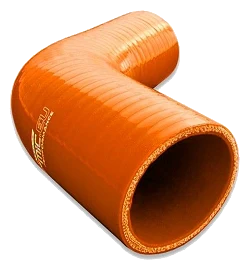 Silikonowe kolanko redukcyjne 67' 19/25mm Pomarańczowy - 006719/25-P