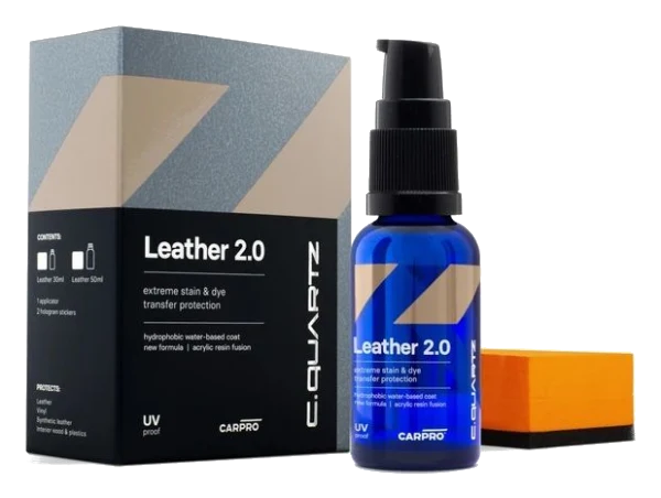 CAR PRO CQuartz Leather 2.0 powłoka kwarcowa do skóry i winylu 50ml