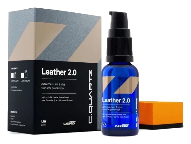 CAR PRO CQuartz Leather 2.0 powłoka kwarcowa do skóry i winylu 50ml