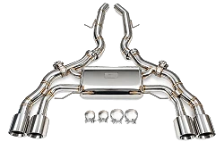Aktywny układ wydechowy z klapami Axle-Back FMIC.Pro BMW X3 M F97 X4 M F98 3.0L 2019-2024