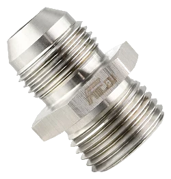 AN8 1/2" NYPEL STALOWY ADAPTER MĘSKO MĘSKI