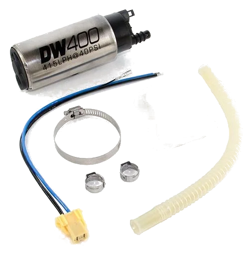 DeatschWerks 415 lph Compact Fuel Pump with Install Kit