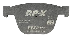 DP81451RPX Sportowe klocki hamulcowe RP-X Racing EBC Brakes BMW 1 Series E82 1M Coupe 1M 1 Series E82 M Coupe 135 5 Series E60 540 5 Series E60 545 5 Series E61 540 5 Series E61 545 6 Series