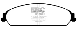 DP1724 Klocki hamulcowe ULTIMAX2 EBC Brakes Chrysler USA 300C Dodge USA Caliber Challenger Charger Magnum Lancia Flavia Thema Challenger SXT