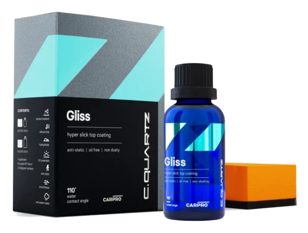 CAR PRO Gliss Top Coat Set powłoka o wysokim połysku i głębi zestaw 30ml