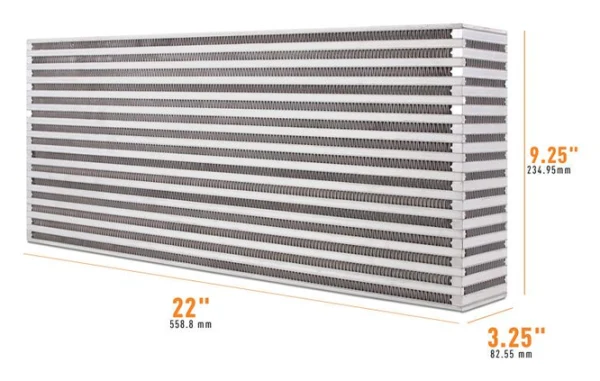 Uniwersalny rdzeń intercoolera Mishimoto 22.00" x 9.25" x 3.25"